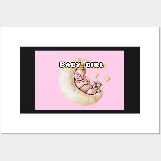 It is baby girl Wall Art by djil13